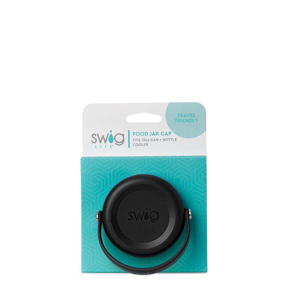 Black Grab + Go Cap (Medium) - Swig